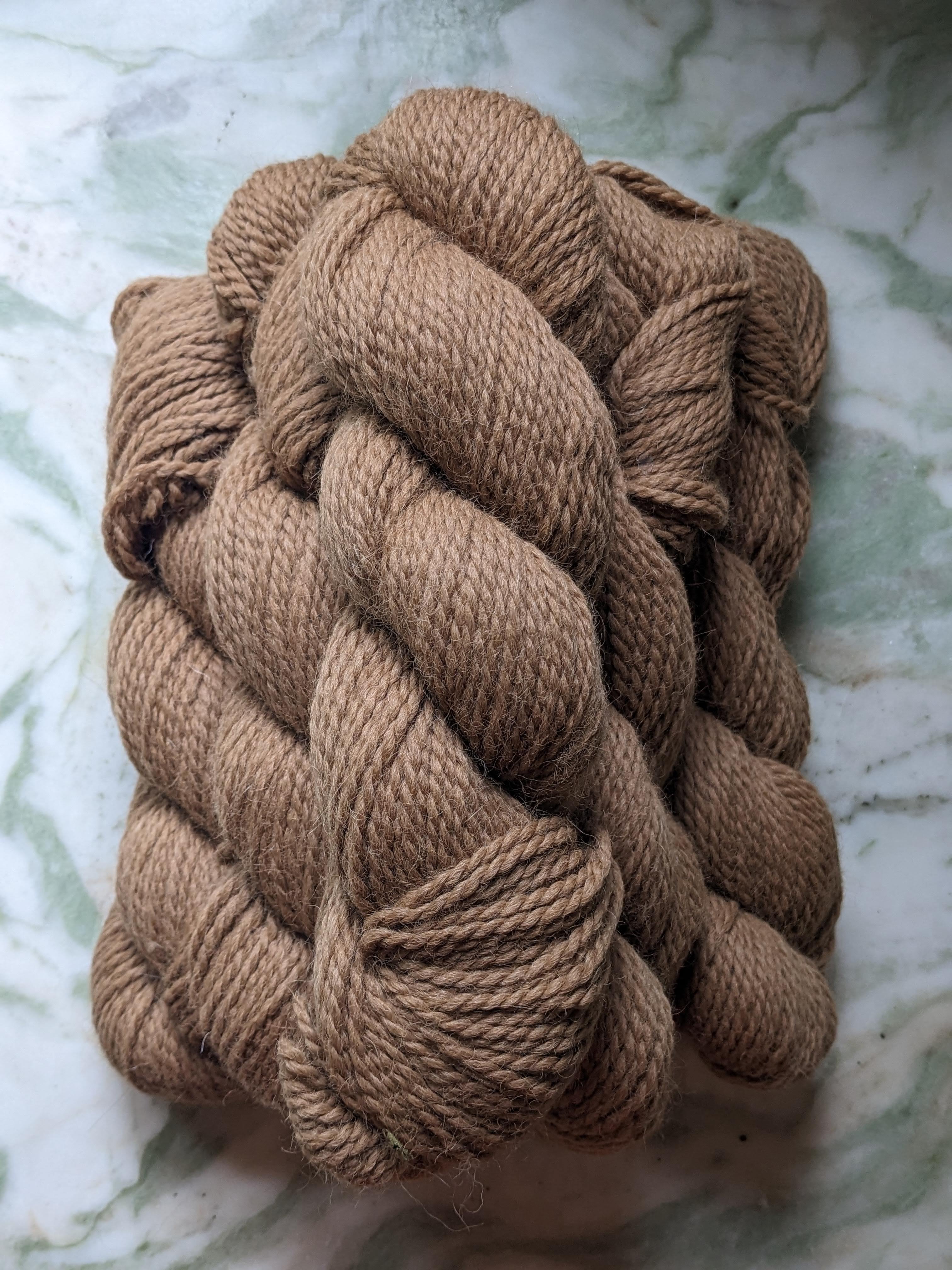 100% Alpaca Yarn - Brown