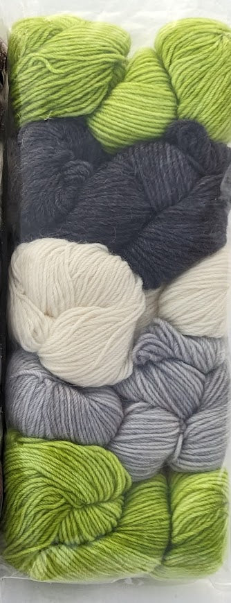 Bearlya Farm Alpaca Yarn Sock Knitting Kit