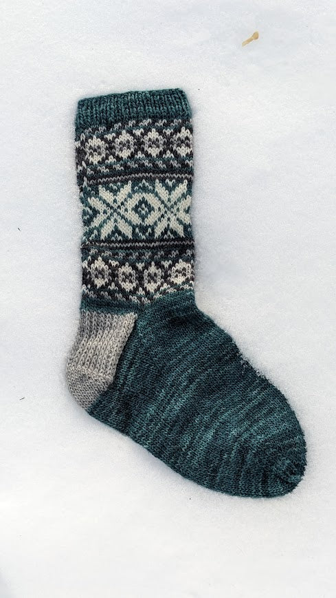 Bearlya Farm Alpaca Yarn Sock Knitting Kit